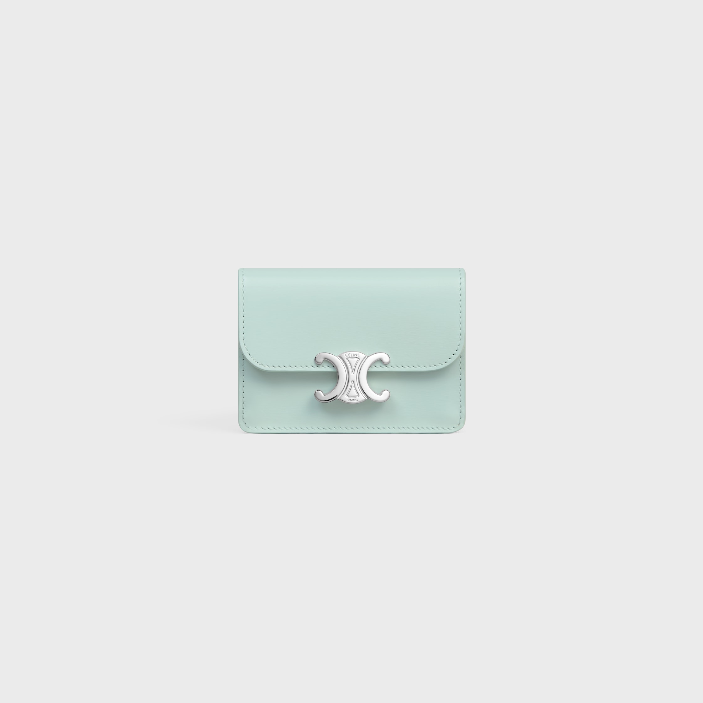 ☆☆CELINE☆☆ 24FW (10L832CQH 04LU) Women’s Triope Card Wa CARD HOLDER TRIOMPHE IN TRIOMPHE CANVAS - TAN | CELINE
