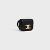 MINI CLAUDE IN Shiny calfskin - BLACK - SMALL GIFTS - 2 | CELINE