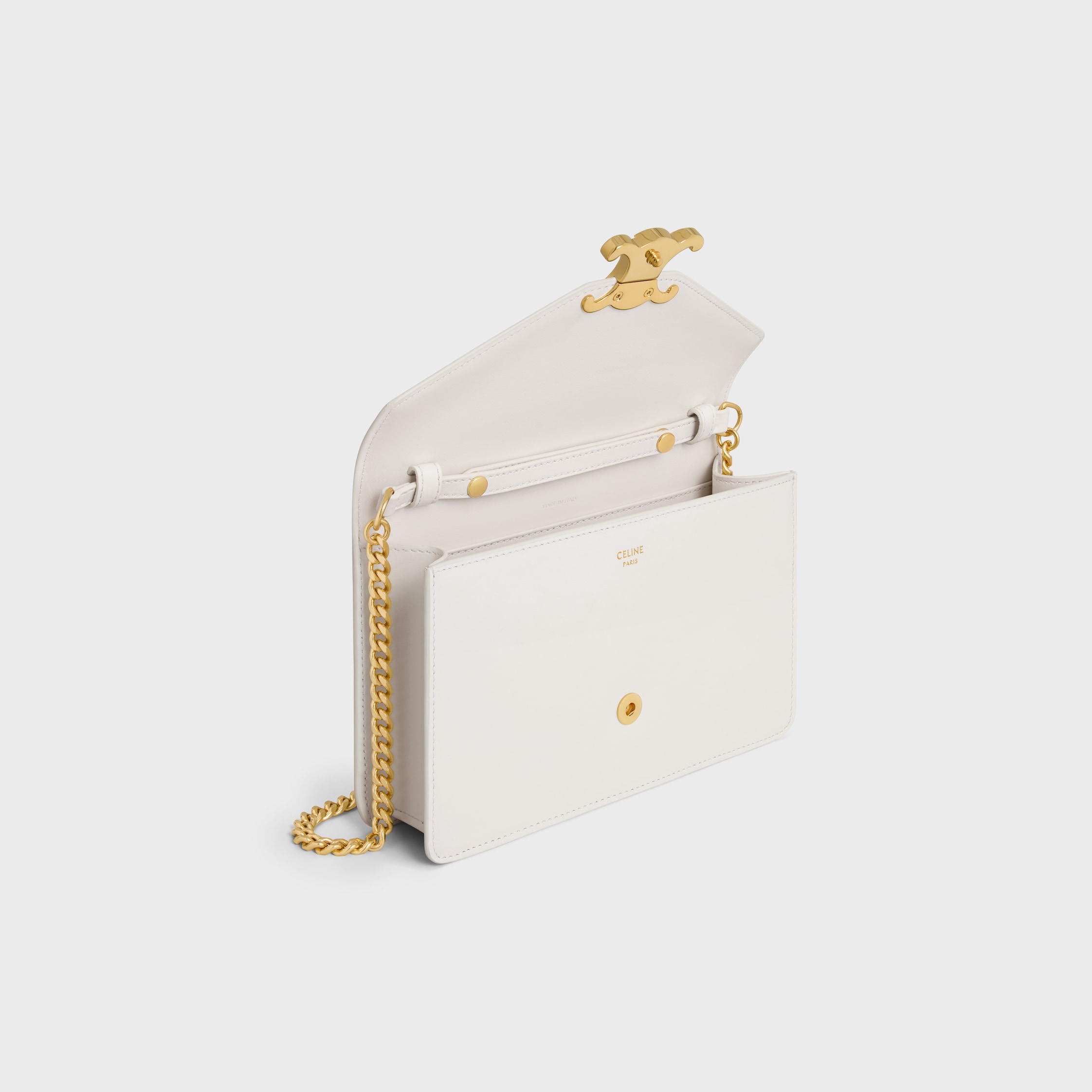 ★関税込み★ Celine Margo Chain Wallet Celine Chain Wallet Margo Color Beige W:7.68×H:4.92×D:1.57