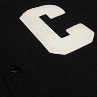 Jackson Teddy質感羊毛連帽外套 - 黑色 -  - 1 | CELINE