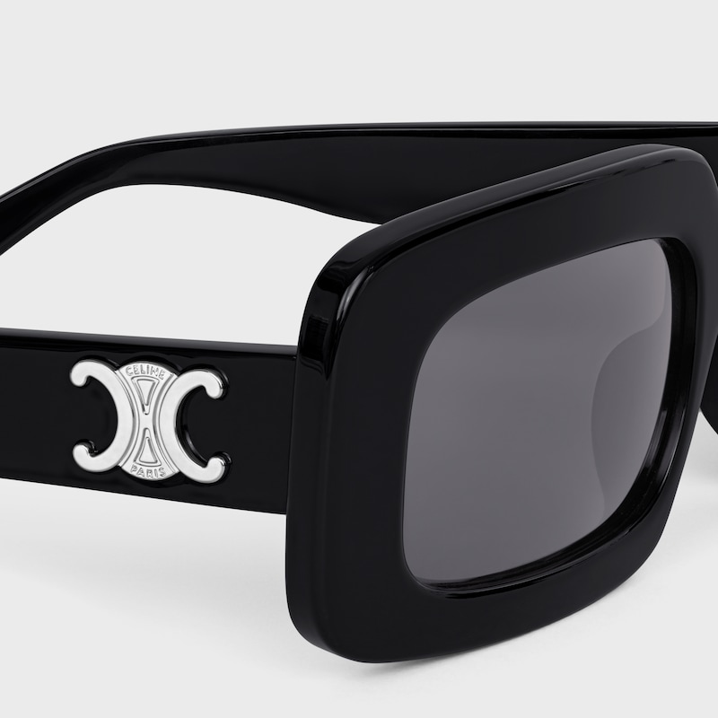 Triomphe Skate 02 sunglasses in Acetate - BLACK -  - 1 | CELINE