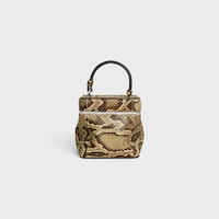 CUBE IN PYTHON - MIEL - TOP-HANDLE BAGS - 2 | CELINE