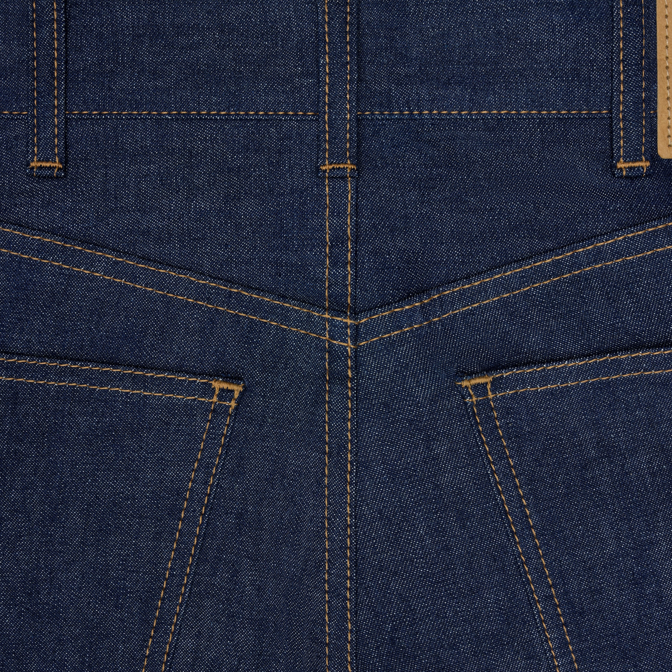 kitty jeans in raw wash denim - RAW WASH | CELINE