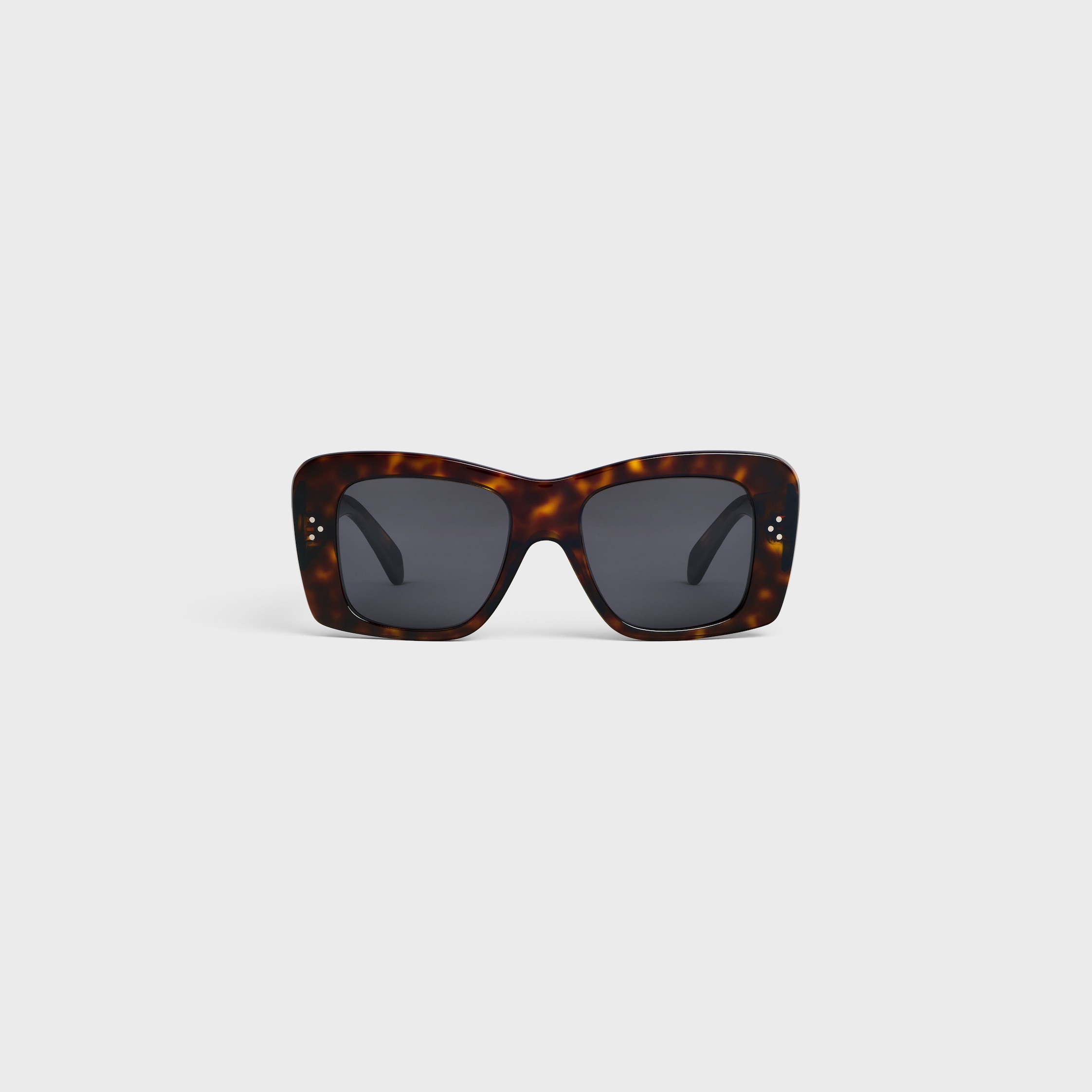 国内発送【CELINE】スクエア S321 サングラス レッドハバナ Square S321 sunglasses in Acetate - RED HAVANA | CELINE