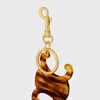 GROSSER TRIOMPHE SCHLÜSSELANHÄNGER AUS ACETAT - SCHILDPATT - ANHÄNGER UND ACCESSOIRES - 4 | CELINE