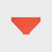 triomphe swimsuit bottom IN striped jersey - ORANGE/NAVY/YELLOW -  - 2 | CELINE