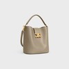 MEDIUM BUCKET LOUISE IN SMOOTH CALFSKIN - Modern Taupe - LOUISE - 2 | CELINE