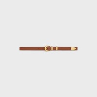 스몰 18MM 웨스턴 벨트 - 내추럴 카프스킨 - 탠 -  - 2 | CELINE