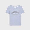 t-shirt 70's celine jersey rayé - BLANC/BLEU MARINE -  - 1 | CELINE
