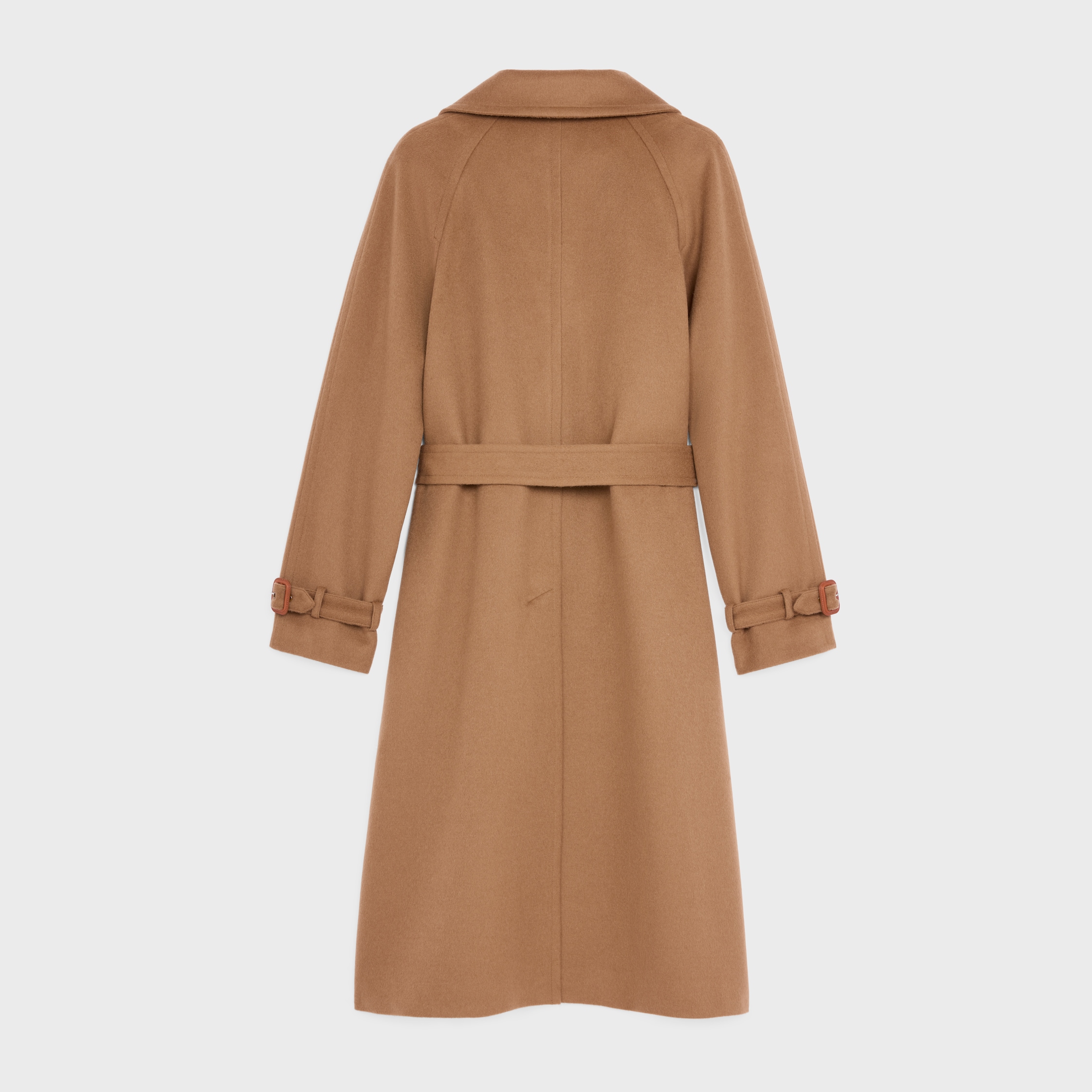 VIP【送料関税込】CELINE Camel coat トレンチコート / ウールギャバジン & コットン - キャメル