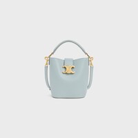 ミニ バケット ルイーズ / スムースカーフスキン - アイスブルー - もっと見る - 1 | CELINE