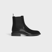 CELINE DONAVAN CHELSEA BOOT in POLISHED BULL - BLACK -  - 1 | CELINE