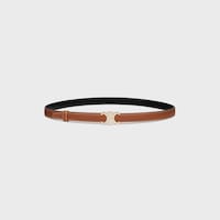 CORREA REVERSIBLE DE 18 MM DE PIEL TAURILLON Y PIEL DE BECERRO NATURAL -  -  - 2 | CELINE