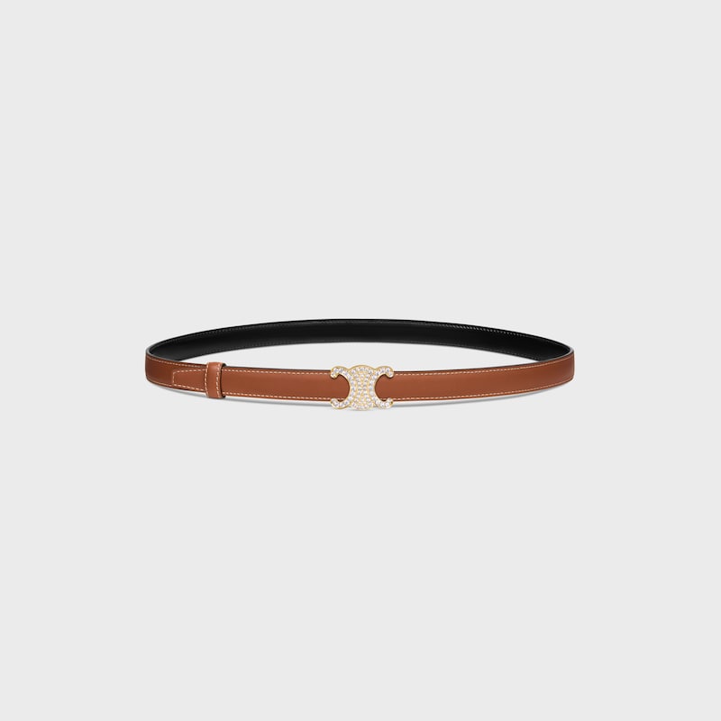 Reversible Strap 18MM IN TAURILLON AND NATURAL CALFSKIN -  -  - 1 | CELINE