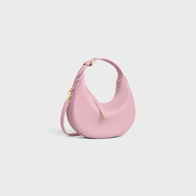 TEEN LULU CELINE DE PIEL DE BECERRO CON TEXTURA GRANULADA - ROSA ROTO - BOLSOS CON ASA SUPERIOR - 1 | CELINE