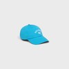 casquette richelieu twill de coton - TURQUOISE -  - 1 | CELINE