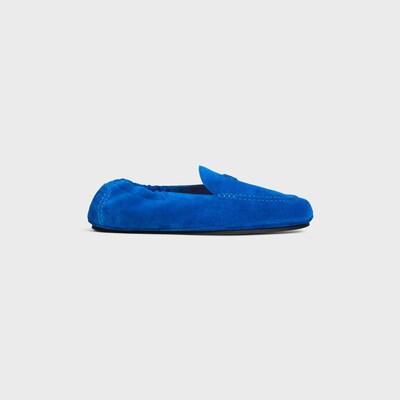 CELINE 트리옹프 아담 로퍼 - 스웨이드 카프스킨 - 일렉트릭 블루 -  - tileIndex | CELINE