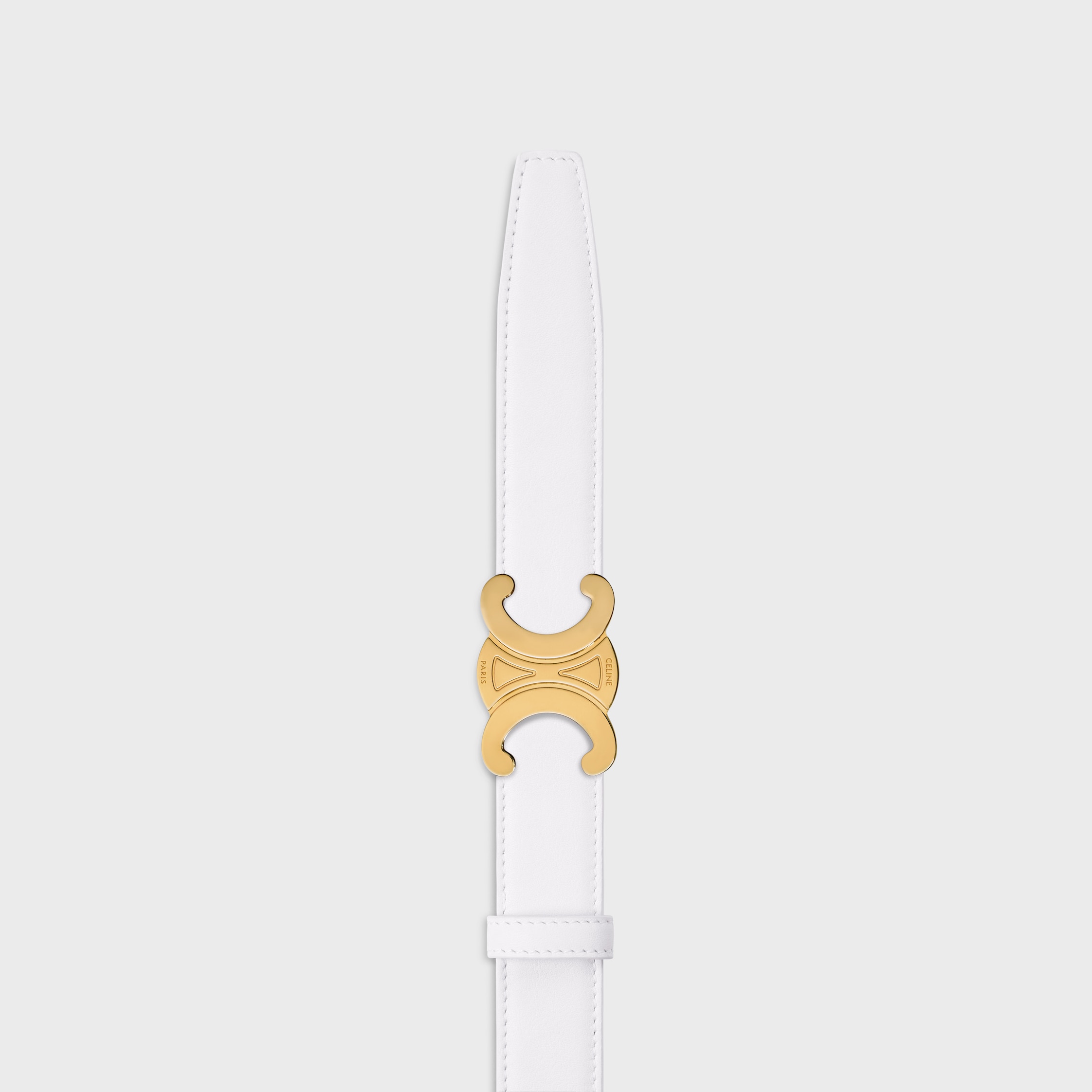 Triomphe Buckle IN METAL & Reversible Strap 25MM IN Smooth and