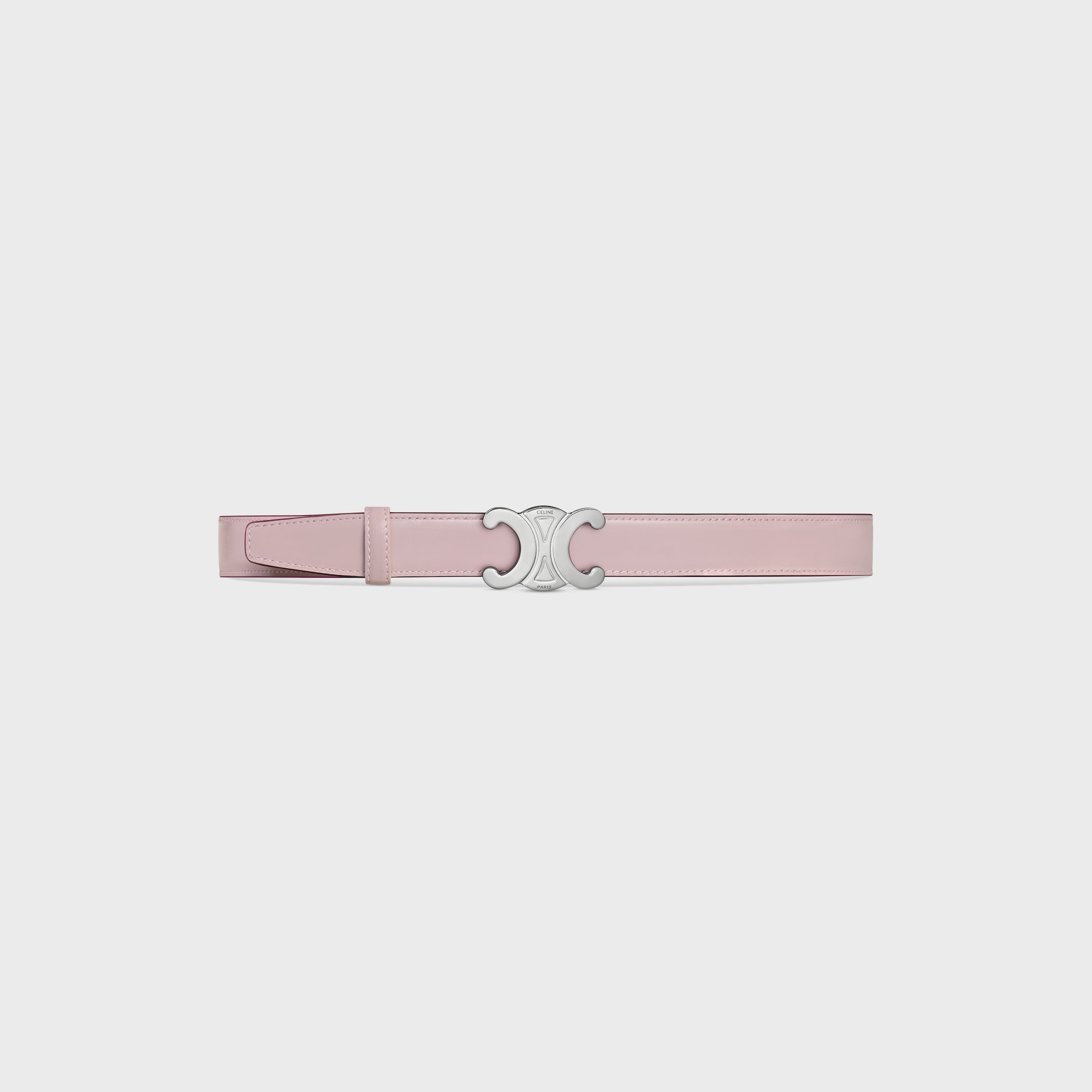 TRIOMPHE BUCKLE & REVERSIBLE STRAP 25MM - DEEP BURGUNDY