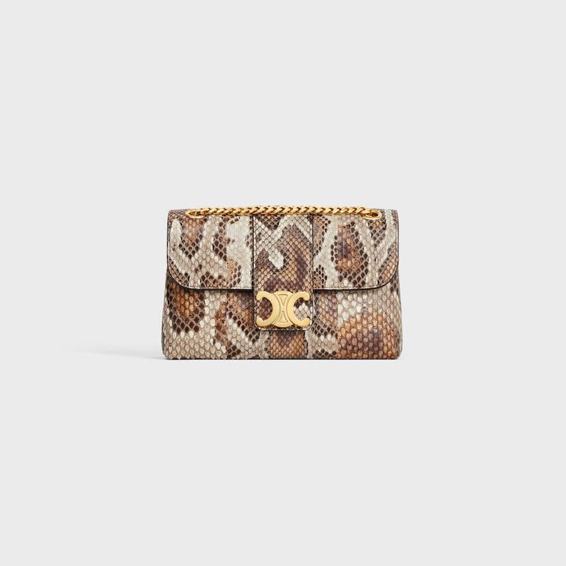 ティーン CELINE ヴィクトワール バッグ / パイソン - ナチュラル - チェーンバッグ - 1 | CELINE