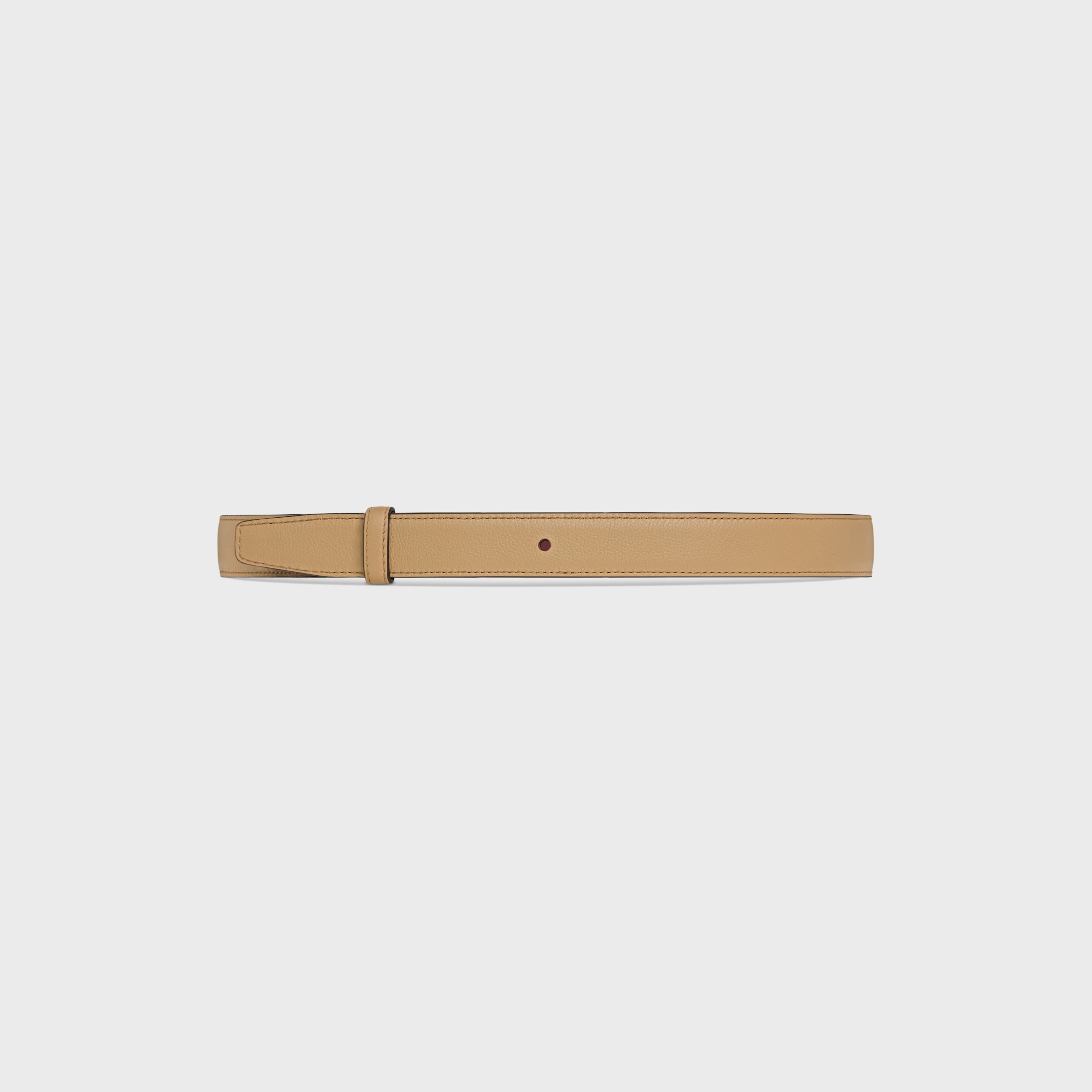 Reversible Strap 25MM IN Smooth and Grained Calfskin - SYRAH