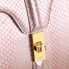 Small 16 Bag IN pearly python - LIGHT PINK - TOP-HANDLE BAGS - 5 | CELINE
