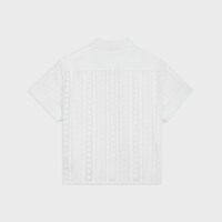 セリーヌCELINEシルクニットトップスコットンシャツブラックベージュホワイト絹 シャツ＆トップス レディース - シルク | CELINE | セリーヌ公式