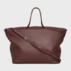 SAC DE WEEKEND CELINE CONTI SOFT VEAU SOUPLE - Châtaigne - VOYAGE - 3 | CELINE