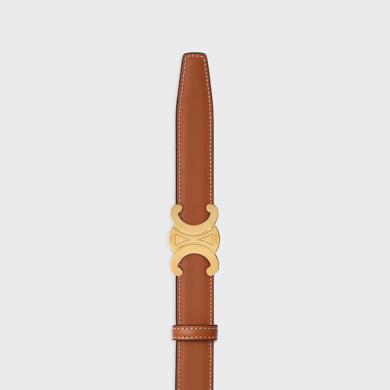 Reversible Strap 25MM IN TAURILLON AND NATURAL CALFSKIN -  -  - 1 | CELINE