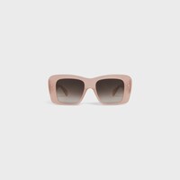 Square S321 sunglasses in Acetate - MILKY PEACH -  - 1 | CELINE