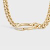 Systeme Necklace in Yellow Gold and Diamonds - Yellow Gold and White - FINE JEWELLERY - 1 | CELINE