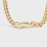 黃金及鑽石Systeme頸鍊 - 黃金 - 项链 - 2 | CELINE