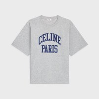 宽松T恤 - 复古混灰色/海军蓝 -  - 1 | CELINE