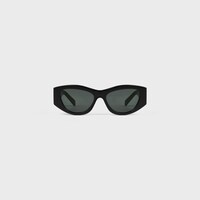 Triomphe 15 Sunglasses in Acetate - BLACK -  - 1 | CELINE