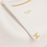 TEEN LULU CELINE DE PIEL DE BECERRO CON TEXTURA GRANULADA - ARROZ - BOLSOS DE HOMBRO - 1 | CELINE