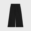 pantalon docks gabardine de laine - Noir -  - 1 | CELINE