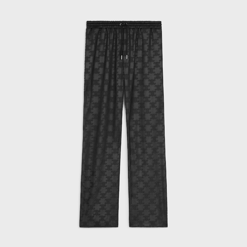 PANTALONES DE CH&Aacute;NDAL DE PUNTO TRIOMPHE - NEGRO -  - 1 | CELINE