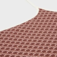 swimsuit IN monogram matte jersey - ROSE WATER/PLUM -  - 1 | CELINE