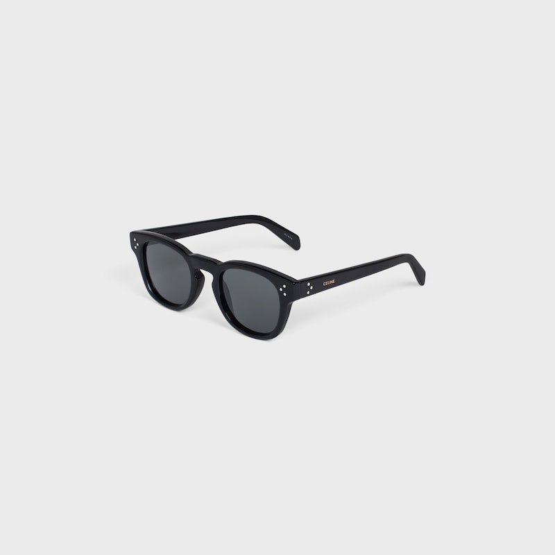 Black Frame 42 Sunglasses in Acetate - BLACK -  - 1 | CELINE