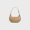 MEDIUM AVA TRIOMPHE BAG IN smooth Calfskin - Smoked Brown - MORE LINES - 3 | CELINE