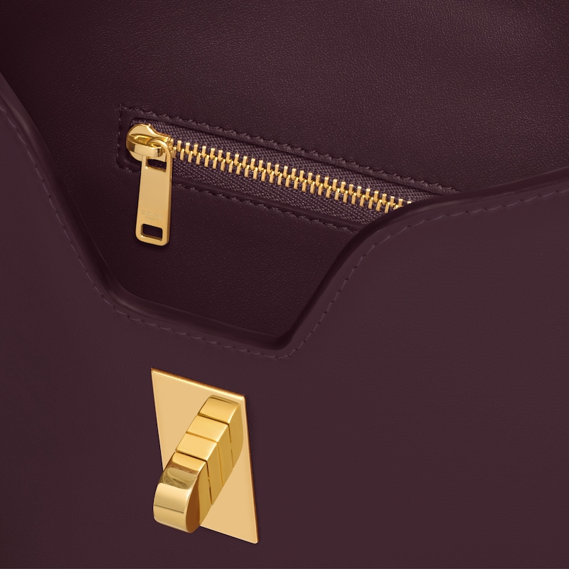 SMALL CAMILLE 16 SOFT BAG IN SMOOTH CALFSKIN - DEEP BURGUNDY - TOP-HANDLE BAGS - 1 | CELINE