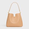 MEDIUM CAMILLE 16 SOFT BAG IN SMOOTH CALFSKIN - Light Sand - CAMILLE - 3 | CELINE