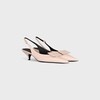 SIGNATURE SLINGBACK IN LAMBSKIN - POWDER PINK -  - 1 | CELINE