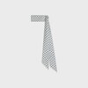 lavalliere in triomphe silk twill - DENIM -  - 3 | CELINE