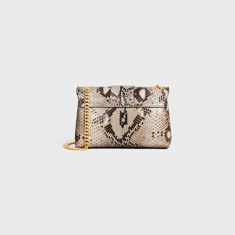 TEEN CELINE VICTOIRE BAG in PYTHON - NATURAL - MORE LINES - 1 | CELINE