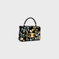 SAC NINO TEEN VELOURS AVEC BRODERIE FLORAL - MULTICOLOR - NINO - 2 | CELINE