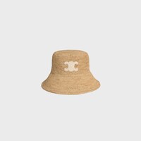 bob triomphe EN raphia - MIEL/CREME -  - 1 | CELINE