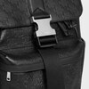 BACKPACK IN CALFSKIN WITH TRIOMPHE EMBOSSED - BLACK - BACKPACKS - 4 | CELINE