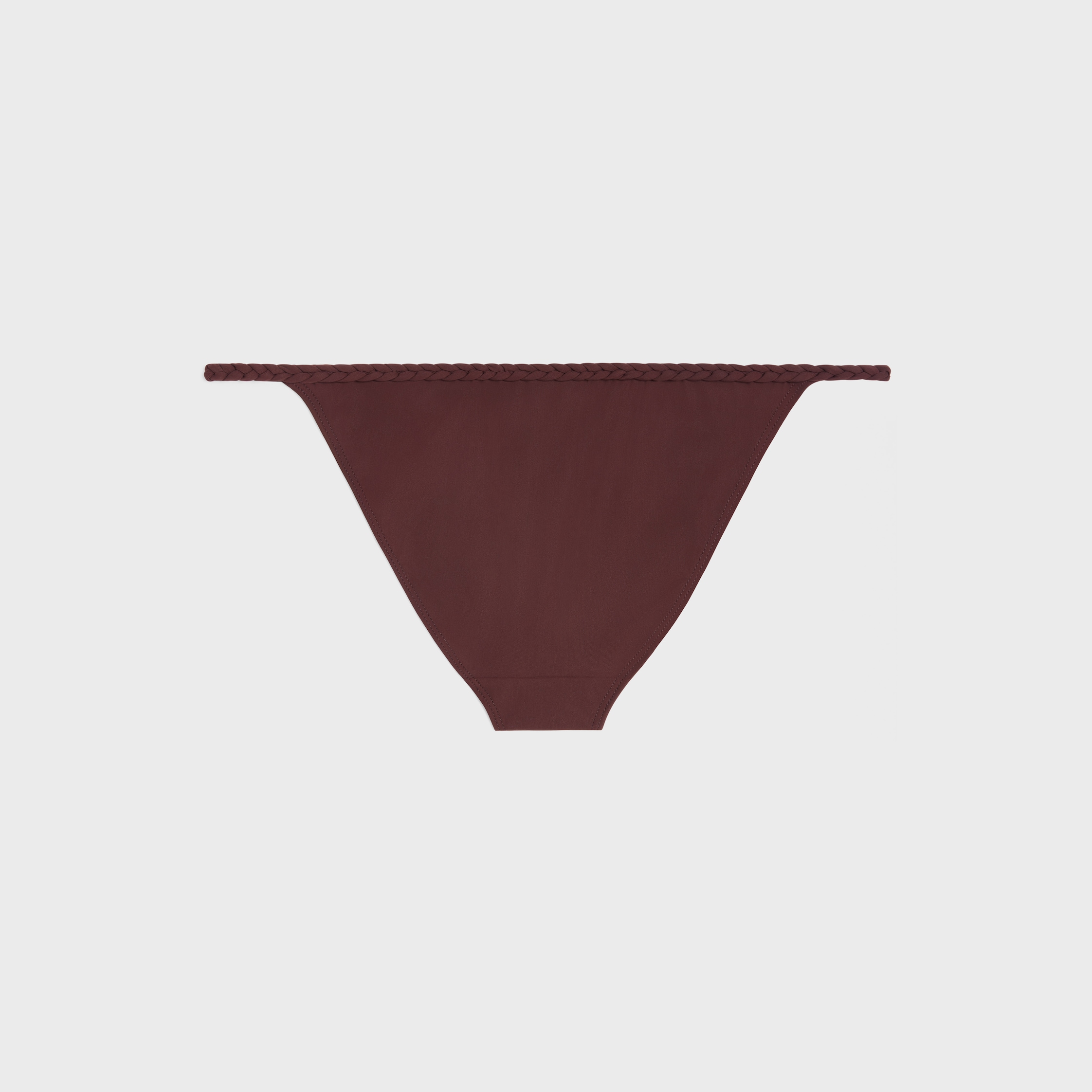 【関税&送料込】Celine Celine Triomphe Swimsuit Bottom In Ma TRIOMPHE SWIMSUIT BOTTOM IN MATTE JERSEY - PRUNE | CELINE