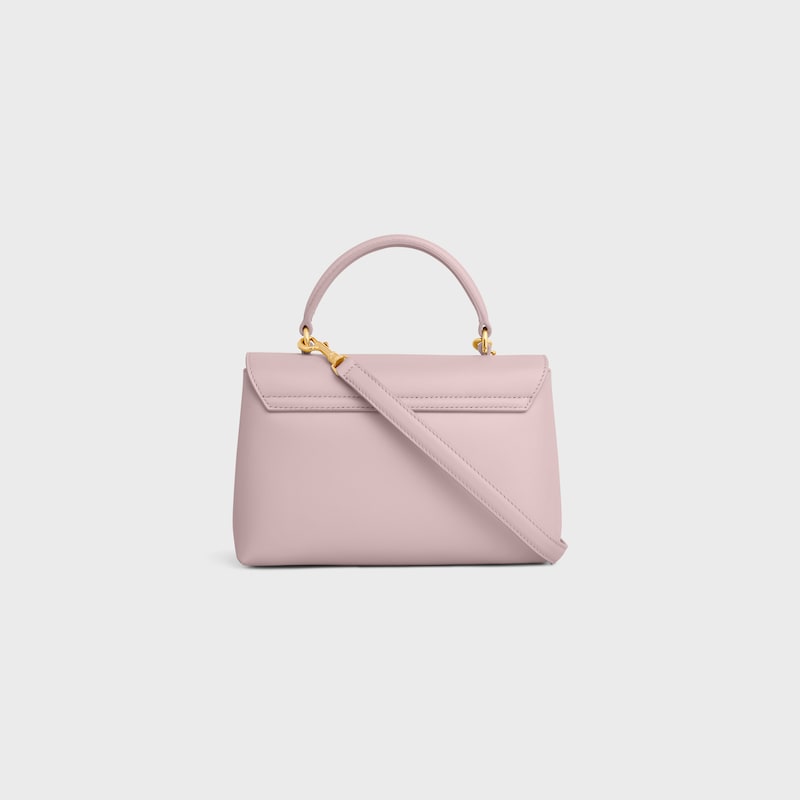 TEEN NINO BAG IN SMOOTH SATINATED CALFSKIN - BLEACHED PINK - TOP-HANDLE BAGS - 1 | CELINE
